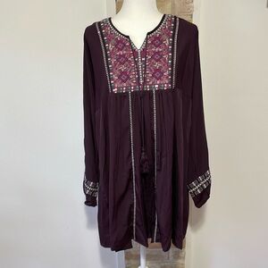 Kyla Seo Aurora Embroidered Tunic